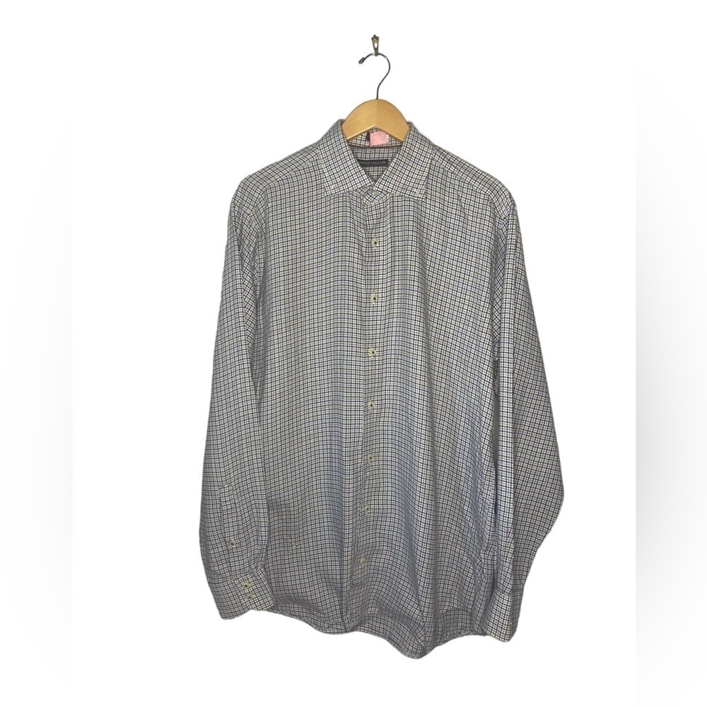 Peter Millar Men’s Plaid Button Down Size Large